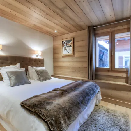 Le Cedron, Demi-chalet Centre Pieton Апартаменты Межев